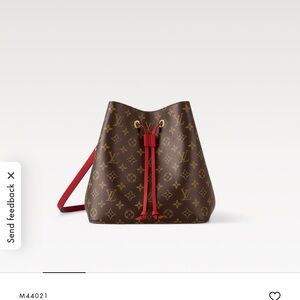 Rare! Louis Vuitton NéoNoé bucket bag